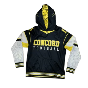 Men's•Ramco Apparel• Team Hoody-Concord Football Blk/Gold/Wht Spyder Medium