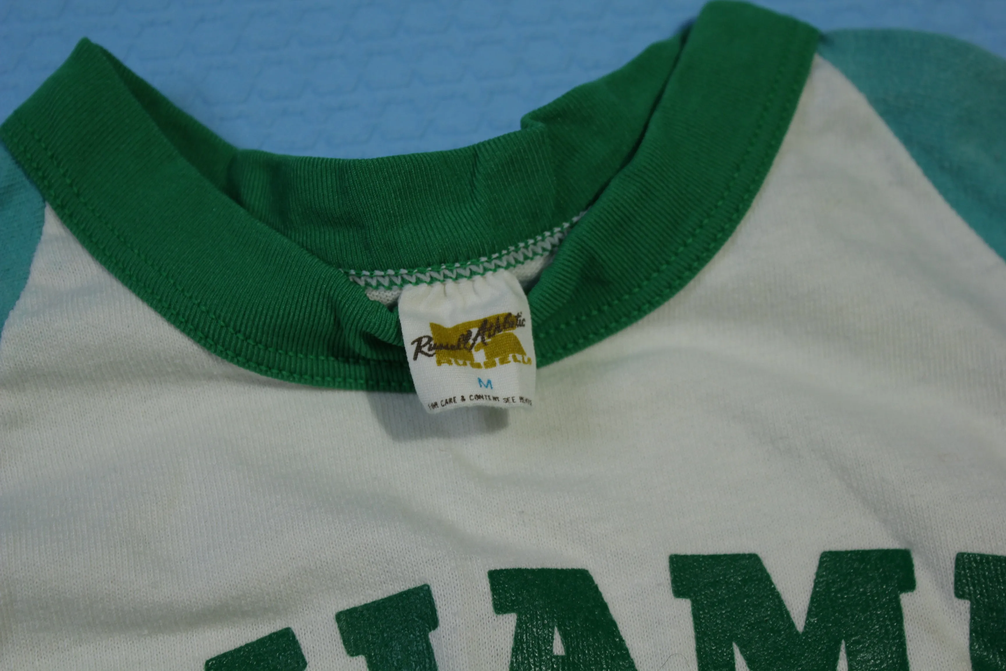 Miami Killian Cougars Florida Vintage '82 1980's Raglan High School T-Shirt