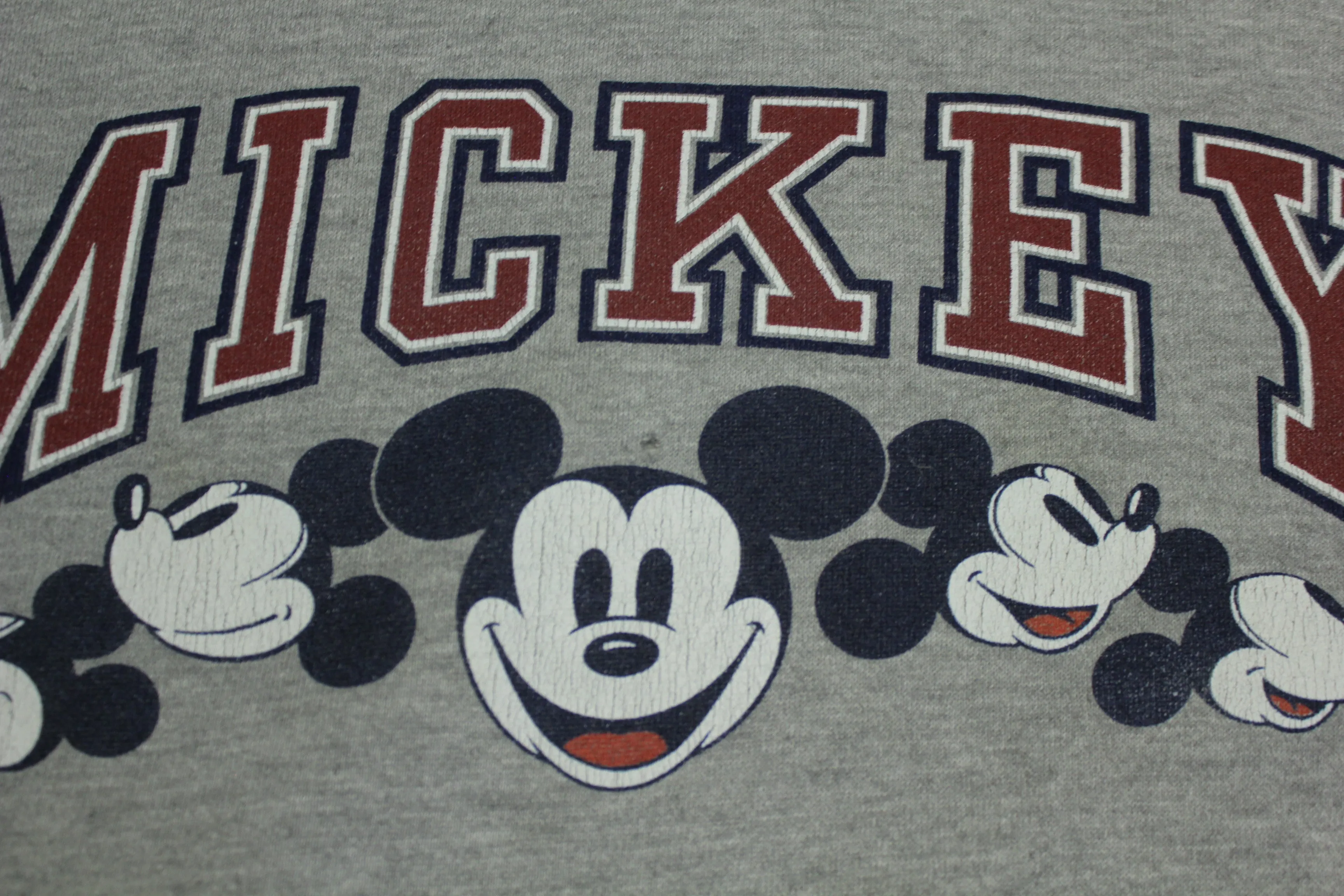 Mickey Inc Vintage 90's Distressed Hoodie Sweatshirt