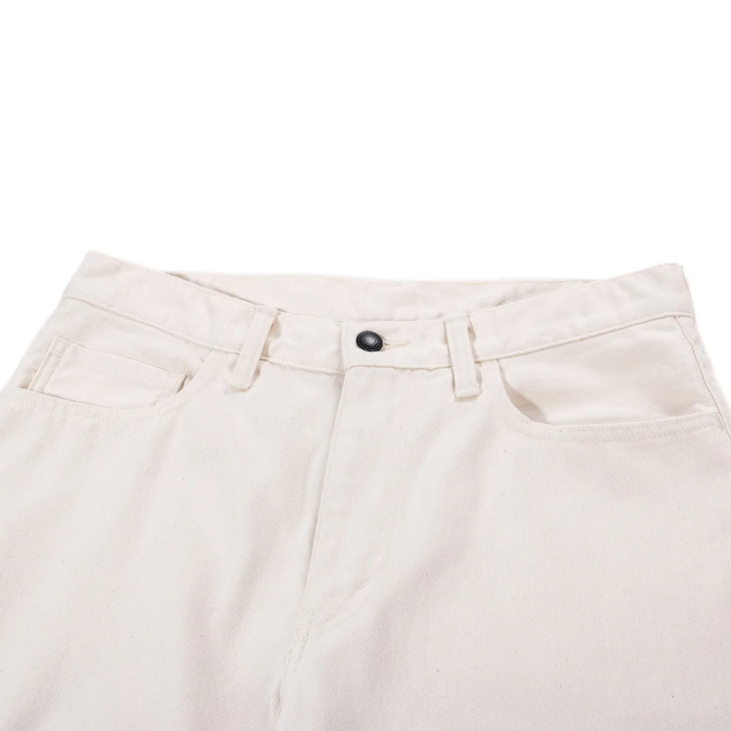 NANAMICA 5 POCKET STRAIGHT DENIM PANTS NATURAL