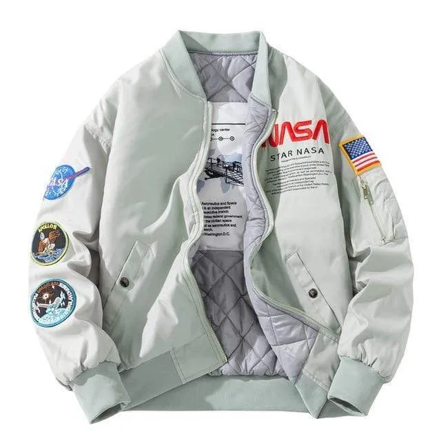 NASA Patchwork FW Bomber Jacket