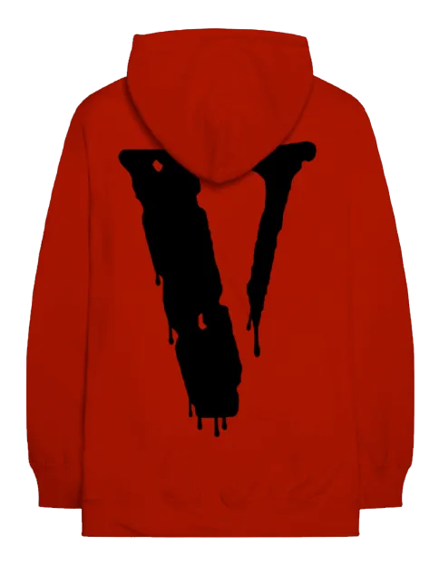 Nav x Vlone Drip Pullover Hoodie Red