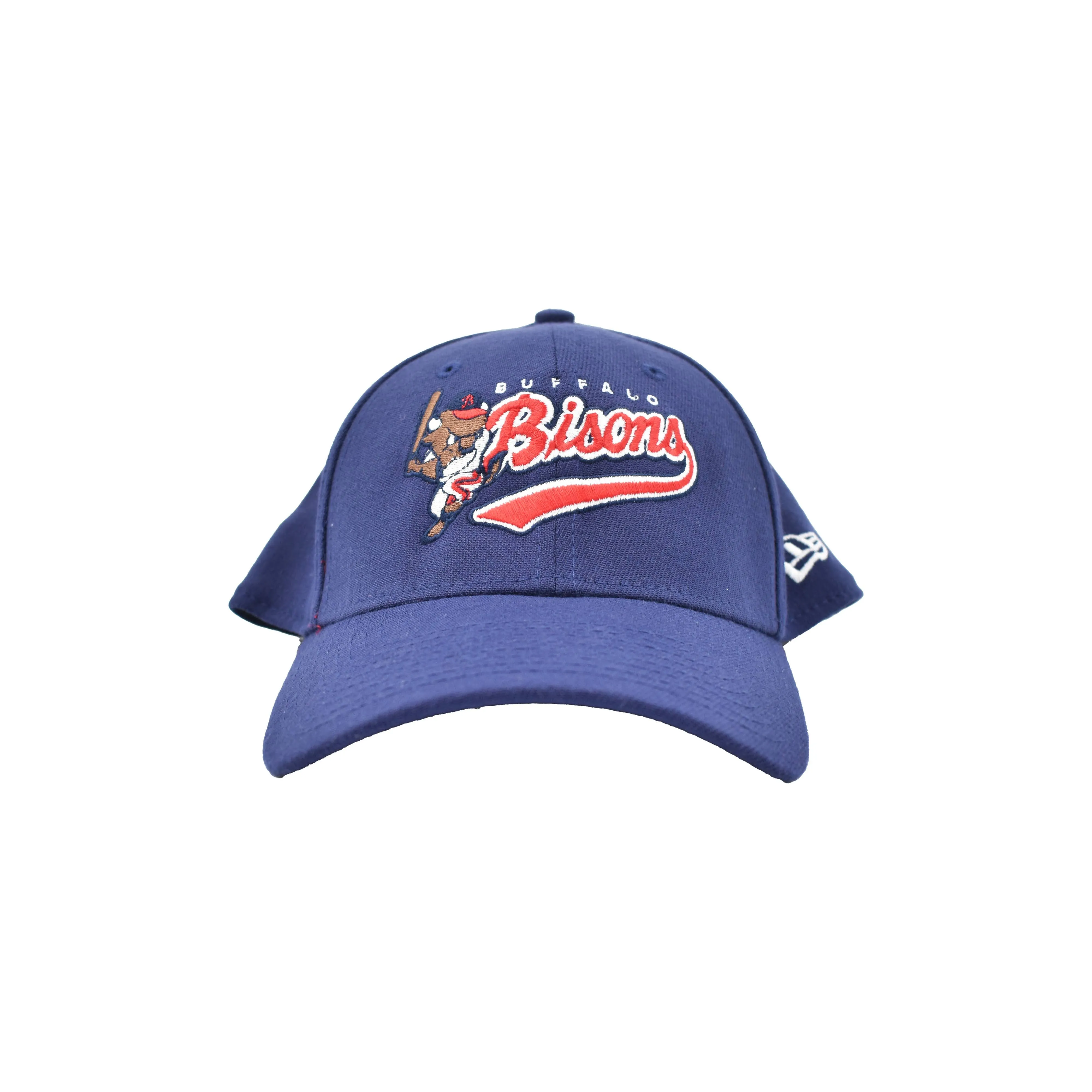 New Era Buffalo Bisons Navy Blue Stretch Fit Hat