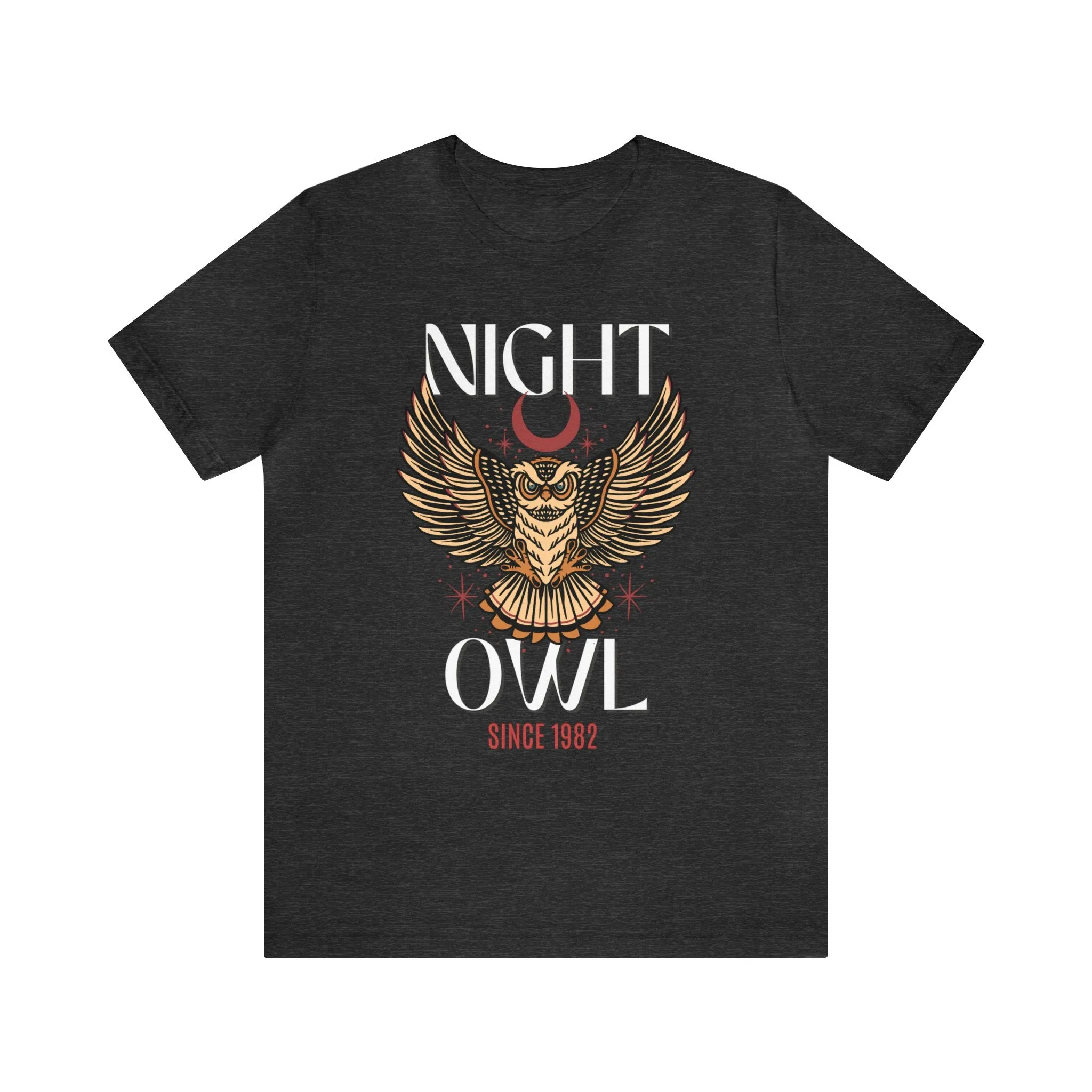 Night Owl Tattoo T-shirt / Traditional Tattoo Tee Shirt / Punk Rock Clothing Tshirt Rockabilly Psychobilly Freak Goth