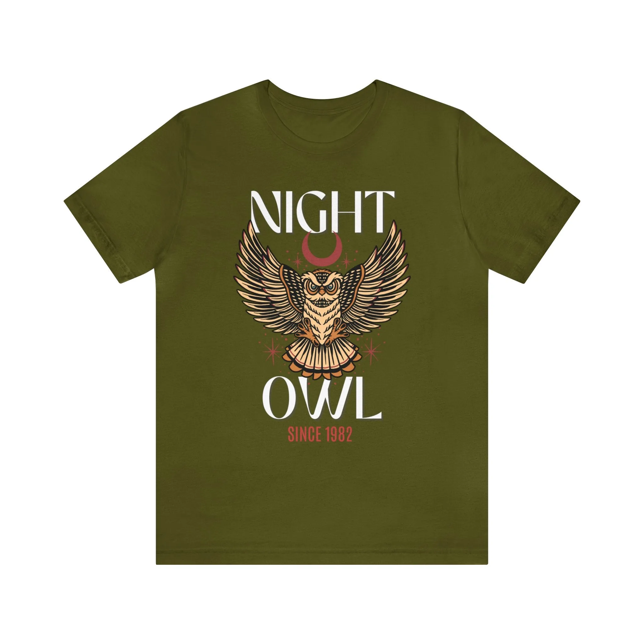 Night Owl Tattoo T-shirt / Traditional Tattoo Tee Shirt / Punk Rock Clothing Tshirt Rockabilly Psychobilly Freak Goth