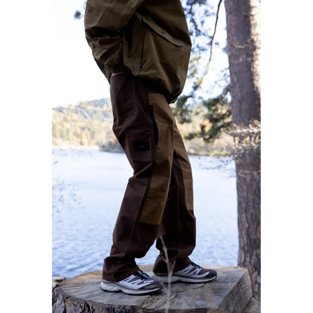 NINE POINT NINE HILL PANTS-CHOCOLATE