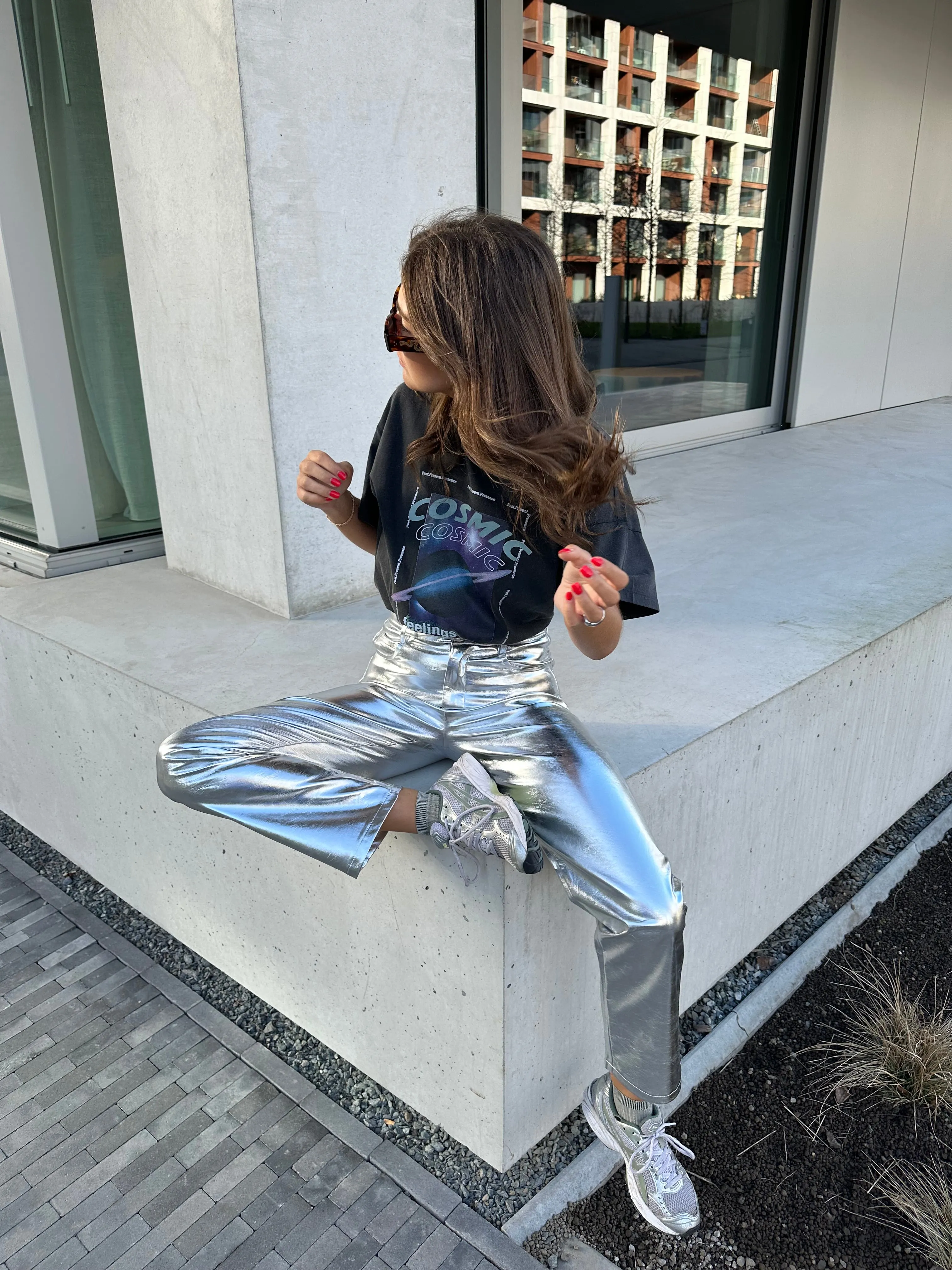 Raphi pants silver