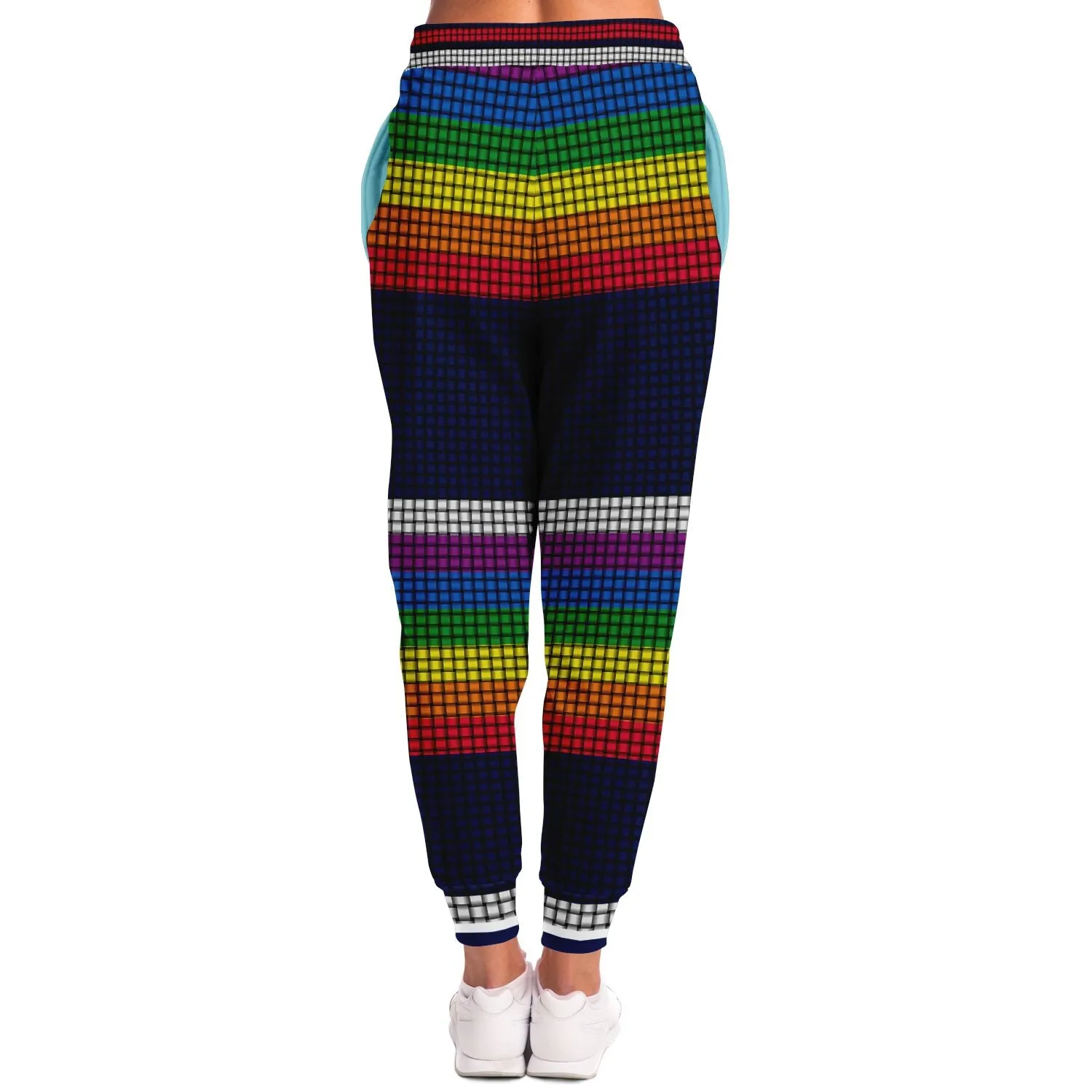 Royal Navy PSU Rainbow Stripe Fleece Joggers