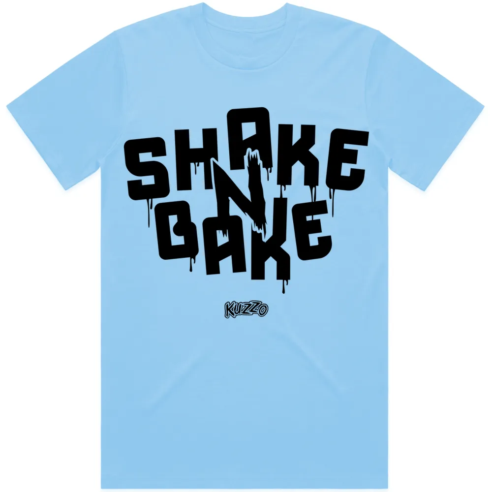 SHAKE N BAKE : Sneaker Shirt to Match : Carolina Blue