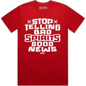 SPIRITS : Red Sneaker Shirt to Match : Sneaker Tees