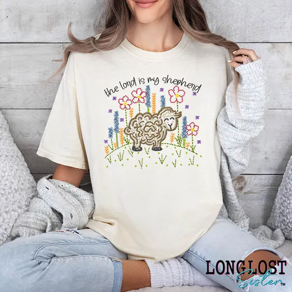 The Lord is My Shepherd Short Sleeve T-shirt