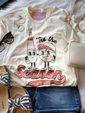 Tis the Season Baseball Graphic Tee