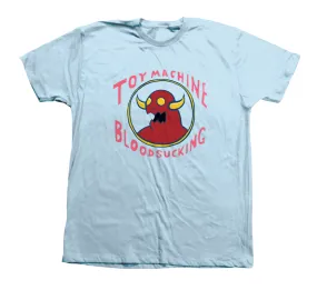 TOY MACHINE T-SHIRT TALLY HO MONSTER POWDER BLUE