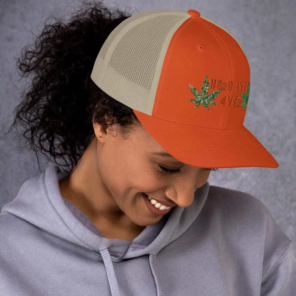 Women's Herb Lyfe  Trucker Cap