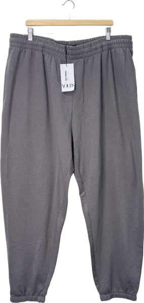 Yours Grey Jogger Trousers UK 20